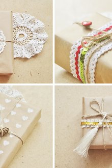 Хартия за опаковане на подаръци и декор