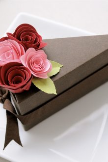 Картонена опаковка за подарък за торта