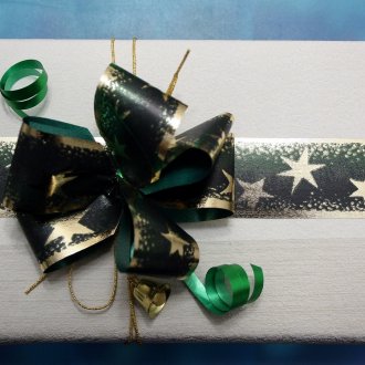 Пример за опаковане на подарък за мъж