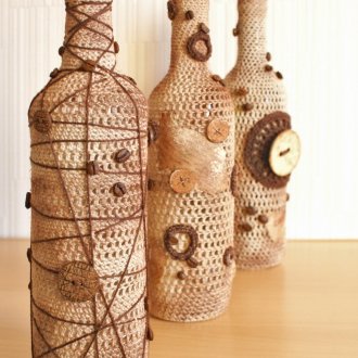 Декорационни бутилки за вътрешно обновяване