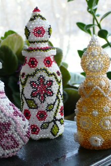 Бутилки с мъниста