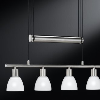 Полилей с четири лампи в стил Арт Нуво