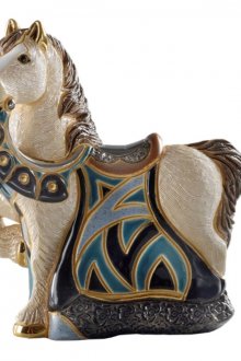 인테리어용 말 입상