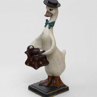 실내 장식용 거위 조각상