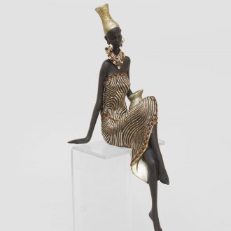 가정 장식을 위한 아프리카 여성 입상