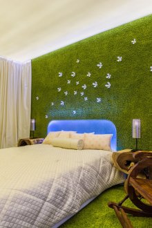 Eco-friendly bedroom