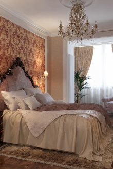 Classic bedroom interior