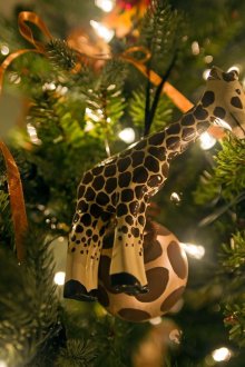 Красива играчка за коледното дърво