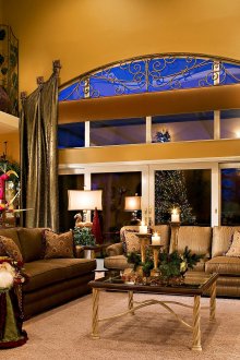 Нова година декорация на дома