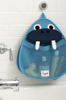 Кош за съхранение на плат в банята