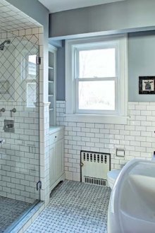 Баня в интериора на двустаен апартамент