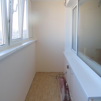 발코니 장식의 건식 벽체