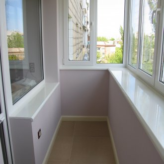 발코니 디자인의 건식 벽체