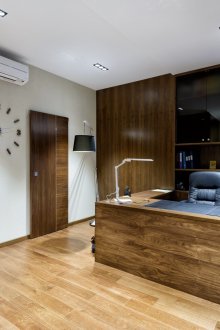 Кафяво и бяло модерно изследване