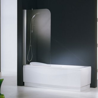 Skrin kaca di bilik mandi