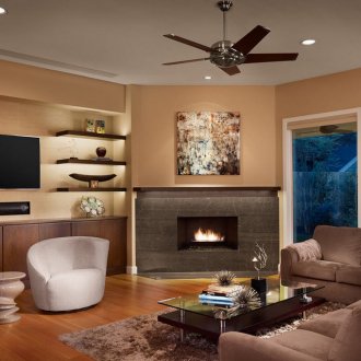 바로크 양식의 거실