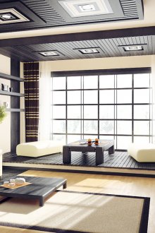 Мебели в японски стил в интериора