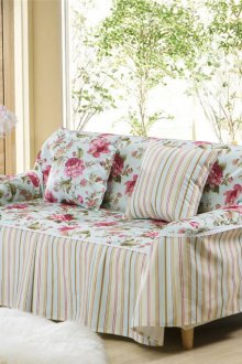 Cover sofa gaya Provence