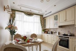 Classic kitchen 14 sq m