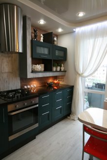 Малка черна кухня