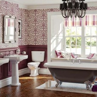 Диагонално полагане на плочки в банята