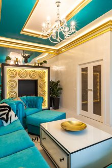 Декоративната мазилка на тавана на Marmorino