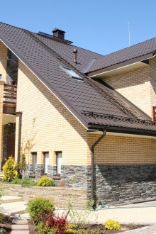 Фасадни клинкерни плочки в декорация на дома