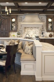 Кухня в стил шале