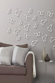 Фантастични пеперуди в интериора