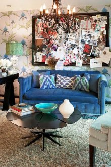 Еклектична всекидневна