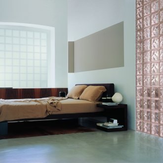 Schmale Glasblocktrennung