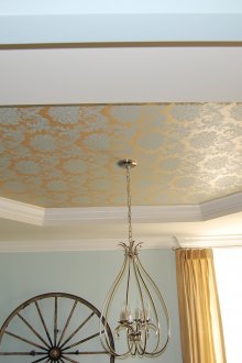 Таван и плат от гипсокартон в хола