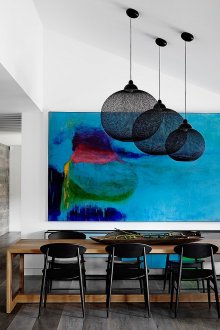 Успокояваща абстракция в трапезарията