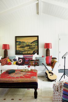 Боядисване с платноходки в хола от фън шуй