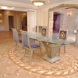 Art Laminate in the dining room