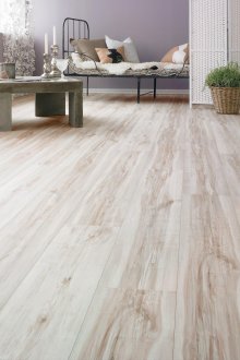 Cream laminate in the interior