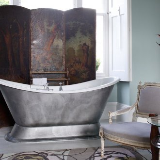 Античен екран в банята