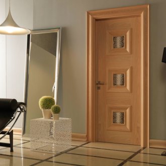 PVC врата към банята