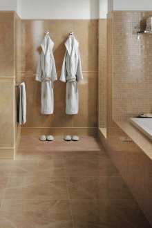 Тъмно бежова баня