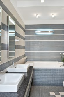 Бежова и сива баня