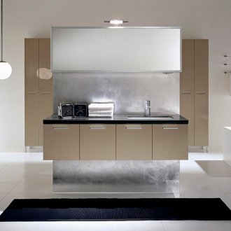 Модна бежова и бяла баня