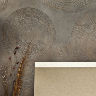 Plaster hiasan di pedalaman bilik mandi