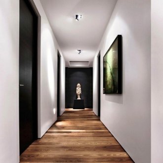 Бамбуков тапет в коридора