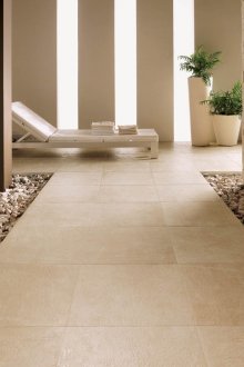 Бежови керамични плочки в интериора