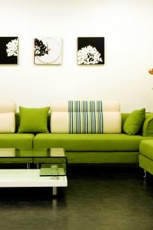Зелен диван