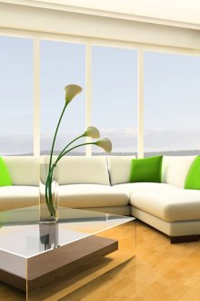 Зелени мебели