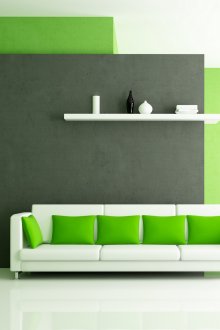 Зелени мебели