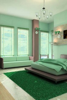 Зелени мебели