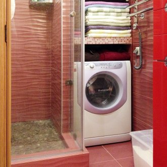 Penempatan mesin basuh