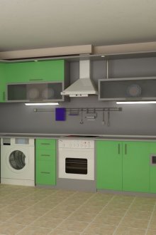 Penempatan mesin basuh